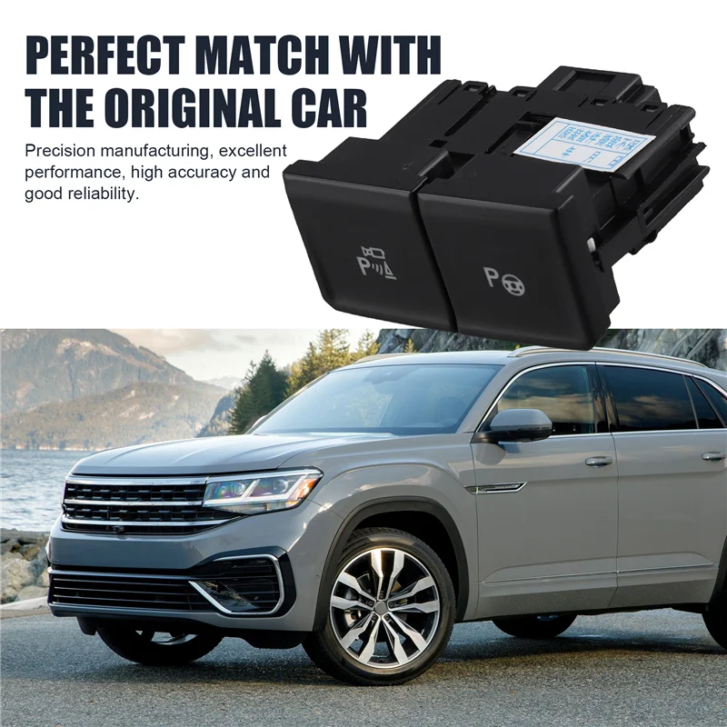 ABOK-جهاز مساعد ركن السيارة الأوتوماتيكي 360 مفتاح بانورامي 3CG927137B لشركة فولكس فاجن أطلس 17-21 3CG 927 137 B