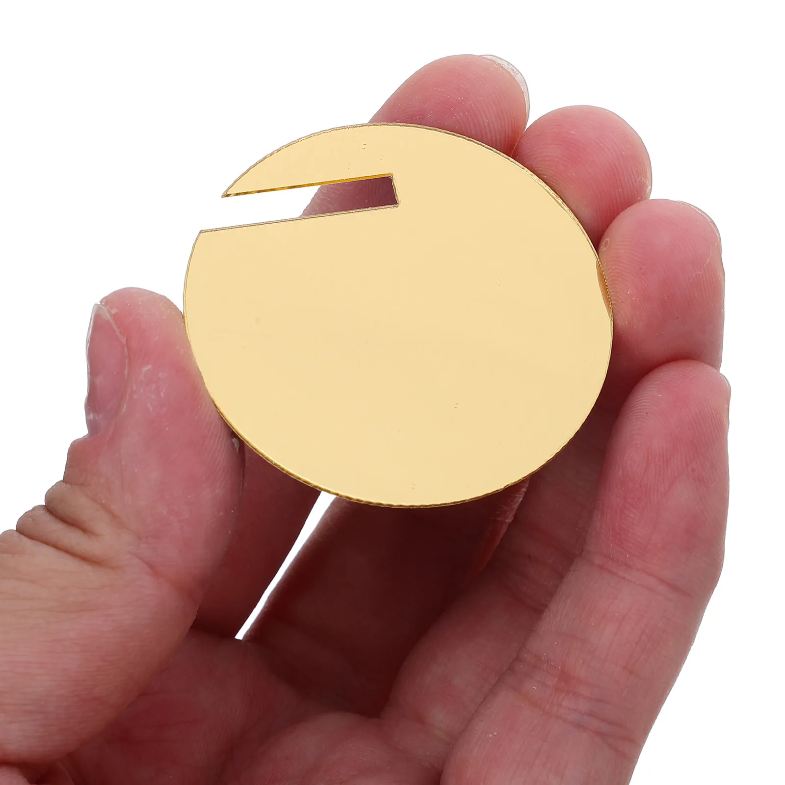 60pcs Acrylic Drink ID Tags – Round Blank Wine Glass Rim Markers for Birthday Wedding Party