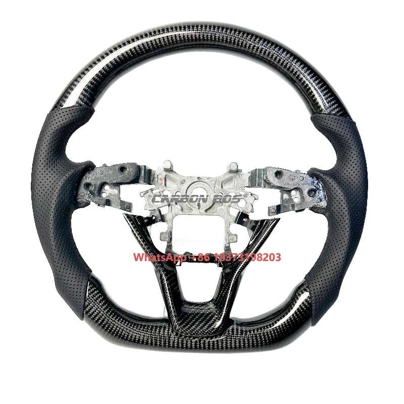 

Factory Direct Sales for Honda Accord 10th Gen Customized Forged Carbon Fiber Steering Wheel Fit for 2018 2019 2020 2021 2022