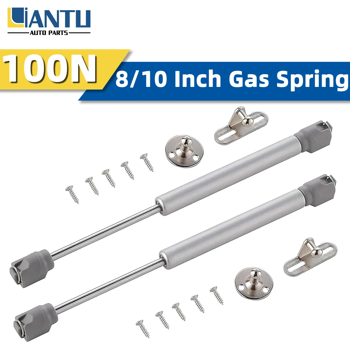 2/4/10pcs 8 Inches/10 Inches 100n Gas Spring Strut Adjustable Hydraulic Support Rod Suitable For Cabinet Rv Furniture Support