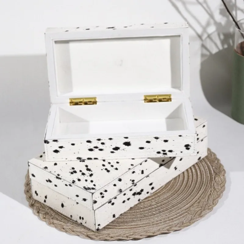 

Leather Jewelry Organizer Box Large Jewellery Storage Boxes Wholesale Earrings Ring Display Case Travel Necklace Bracelet Cases