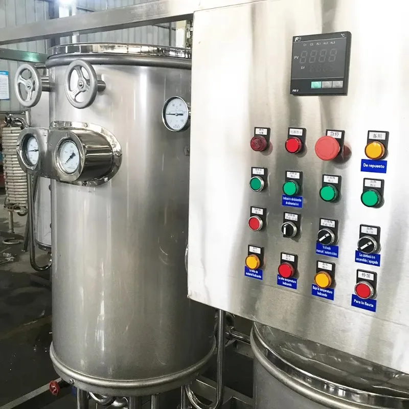 High Quality Milk Pasteurizer With Finished Goods Tank With Factory Price