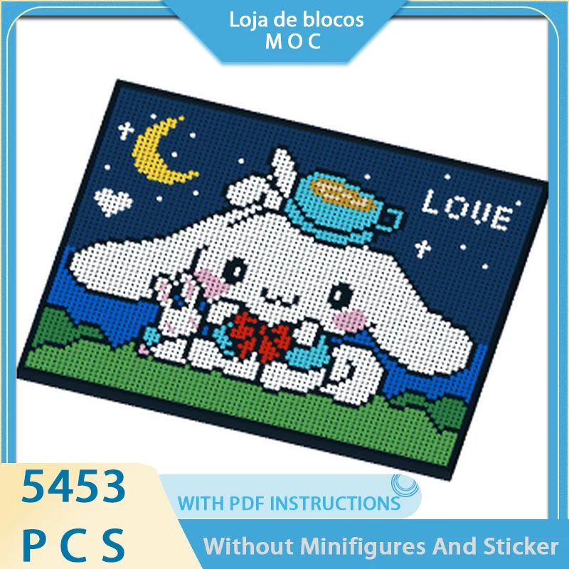 

Изысканный новый продукт: конструктор MOC, модель для рисования пикселями, технология Pachadog, модульная детская игрушка для самостоятельной сборки.