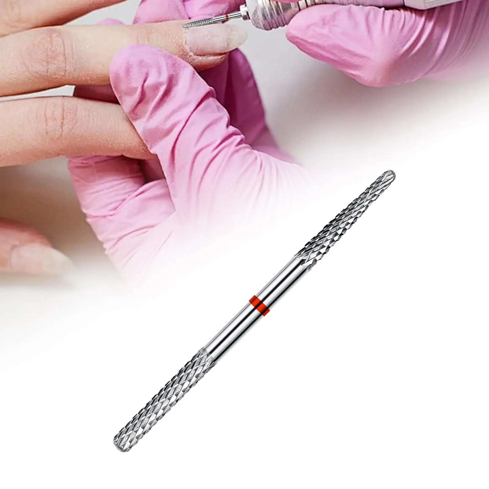 Frez do paznokci, pilnik do usuwania, materiał ze stopu, do elektrycznej frezarki do paznokci, akcesoria do manicure i pedicure