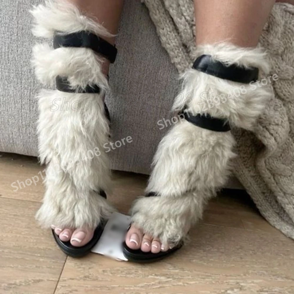 

Front Feather Decor Cross Tied Sandals Open Toe Stiletto High Heel Matte Leather Fashion Sexy 2025 New Women Shoes Para Mujere