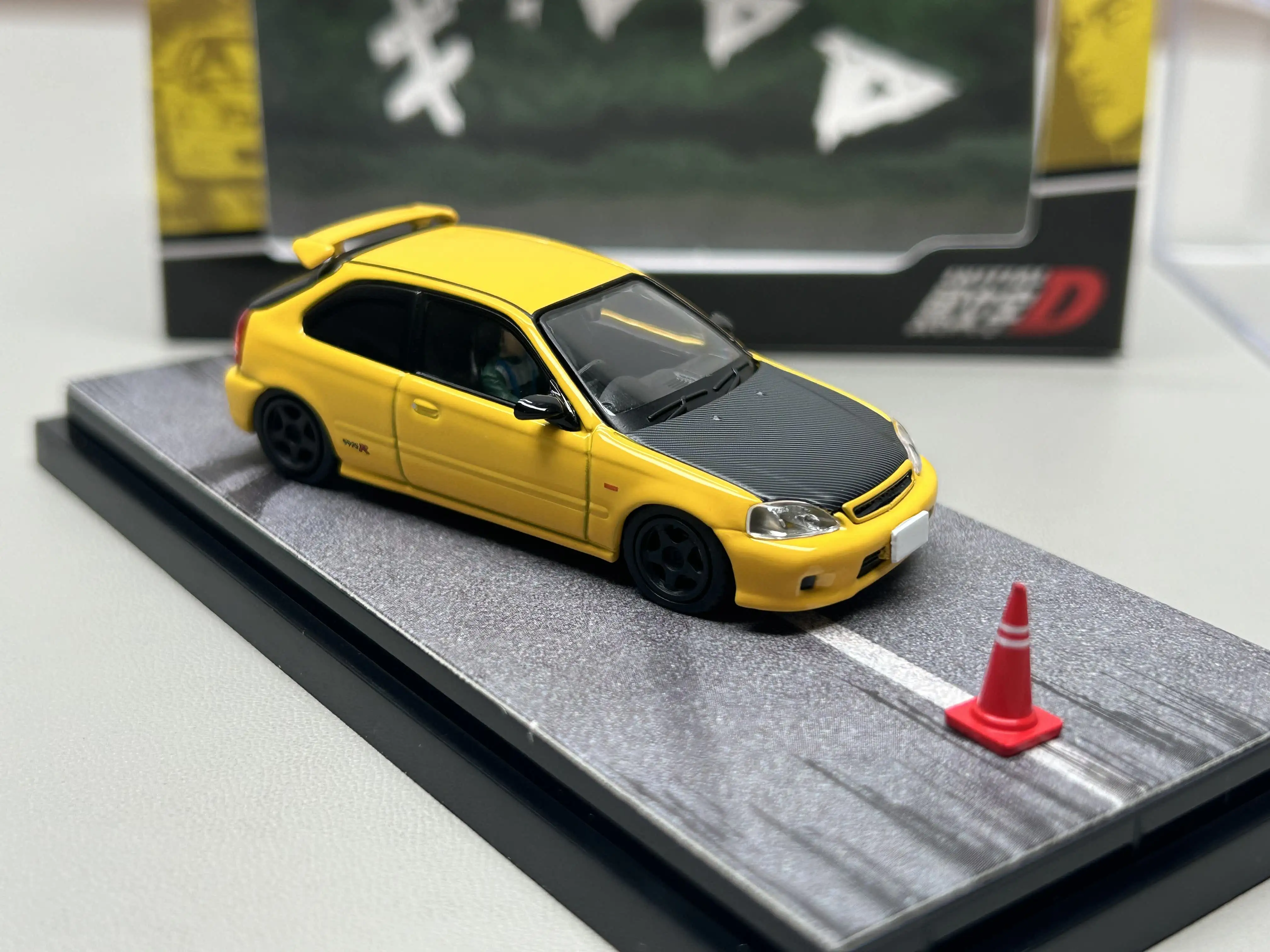 Diecast Hobby Japan 1:64 Scale Honda CIVIC EK9 Alloy Car Model