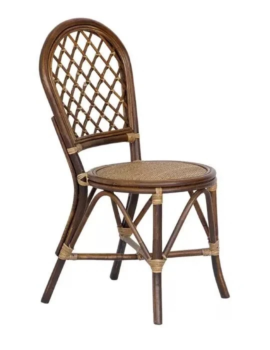 

High Quality Eco-Friendly Natural Rattan Chairs Handmade Rattan Dining Chairs