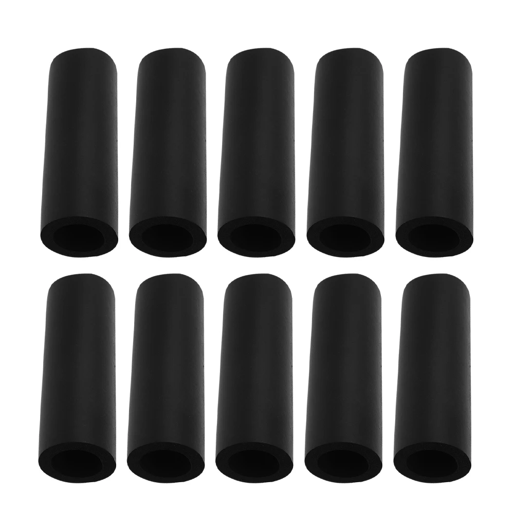 

10pcs Pet Rope Handle Covers Black Sponge NBR AntiSlip Grip for Dog Leash Large Dogs Accessories L190mm Inner22mm Pet Supplies