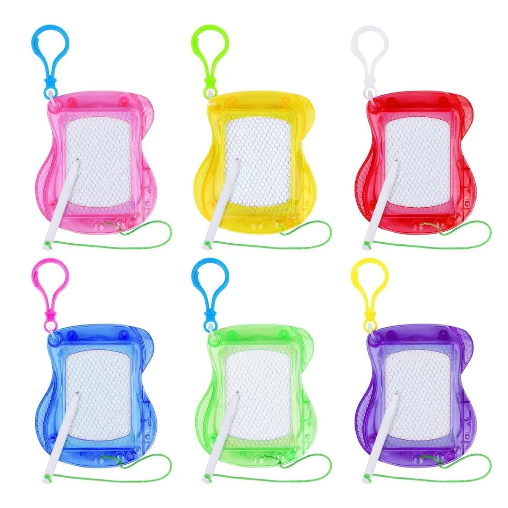 3-10PC Magnetic Keychain Graffiti Writing Pad for Kids Birthday Party Baby Shower School Celebration Evening Carnival Party Gift - view 5
