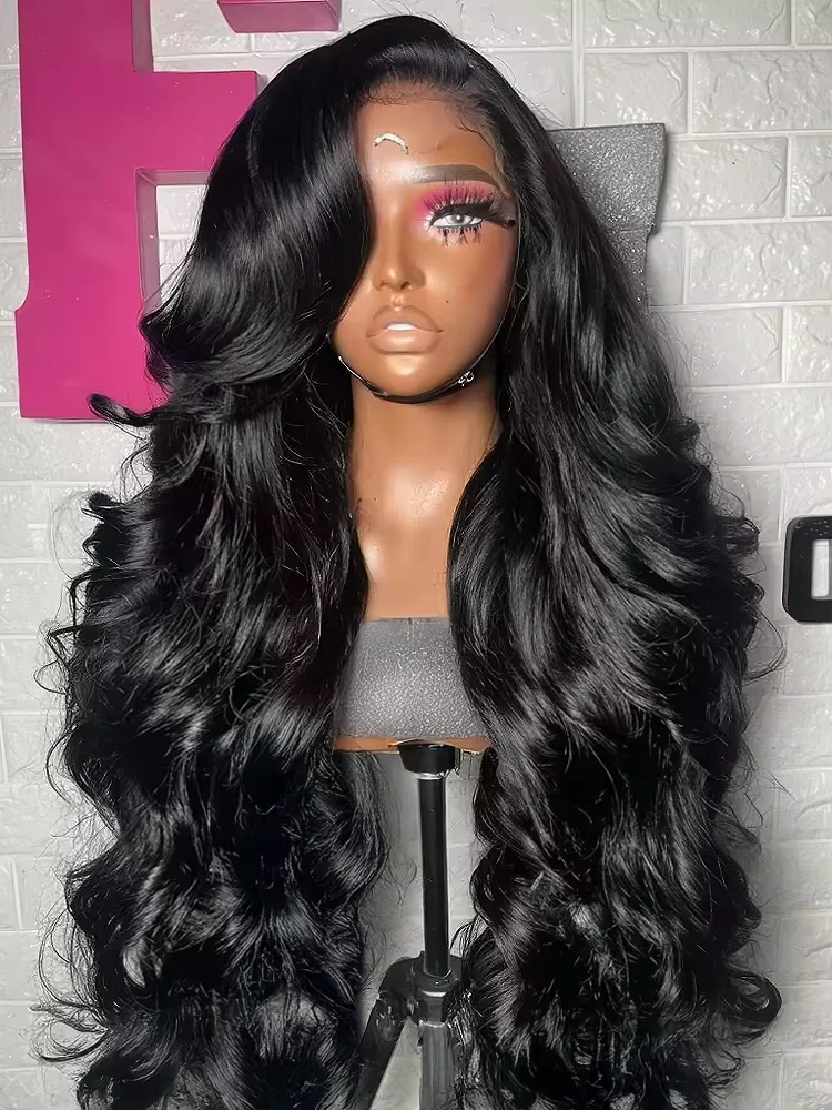 

Парик из натуральных волос Body Wave, бразильский, предварительно прорезанный, плотность 200% 250%, 40 42 дюйма, 13x4 13x6, HD прозрачный кружевной фронтальный парик для женщин