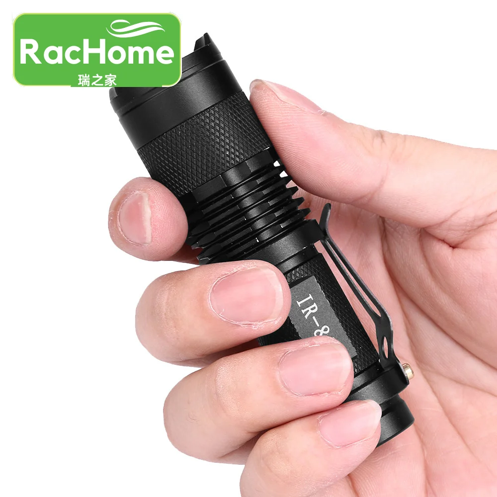 

Mini Pocket Ir Lamp Waterproof 850nm 5w Pen Light Torch Lamp for Outdoor Hunting Ultra Bright Led Flashlight No Include Battery