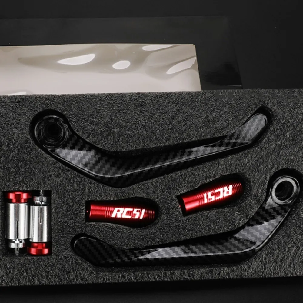 For HONDA RC51 RC 51 2000 2001 2002 2003 2004 2005 2006 Handlebar Brake Clutch Levers Hand Guard Protector Motorcycle Aluminium