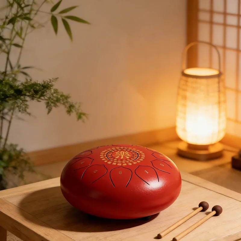 Large size ethereal drum Multi-tone percussion instrument, tambourine New Chinese merchandise Music empty drum