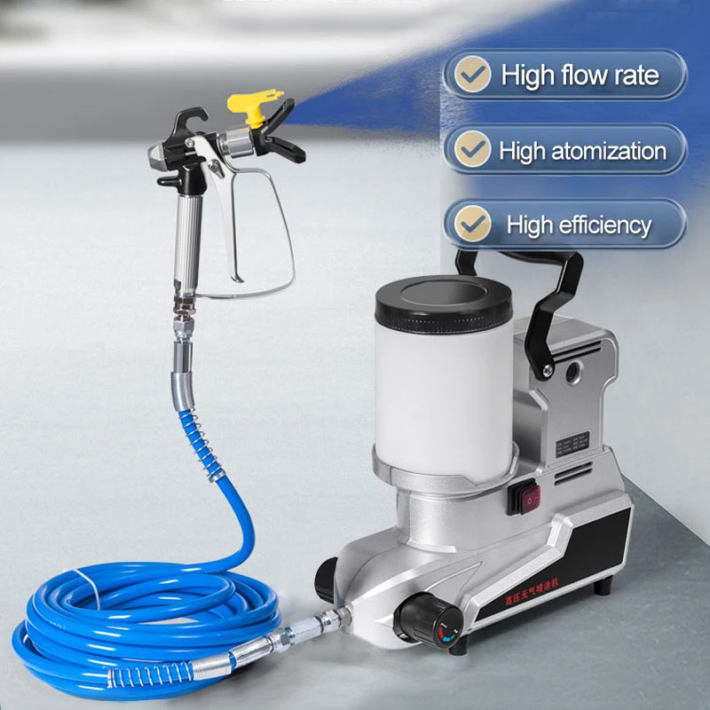 1600W Airless Sprayer Electric Professional High-pressure Paint Spraying Machine Painting Tool for Furniture Wall Spraying