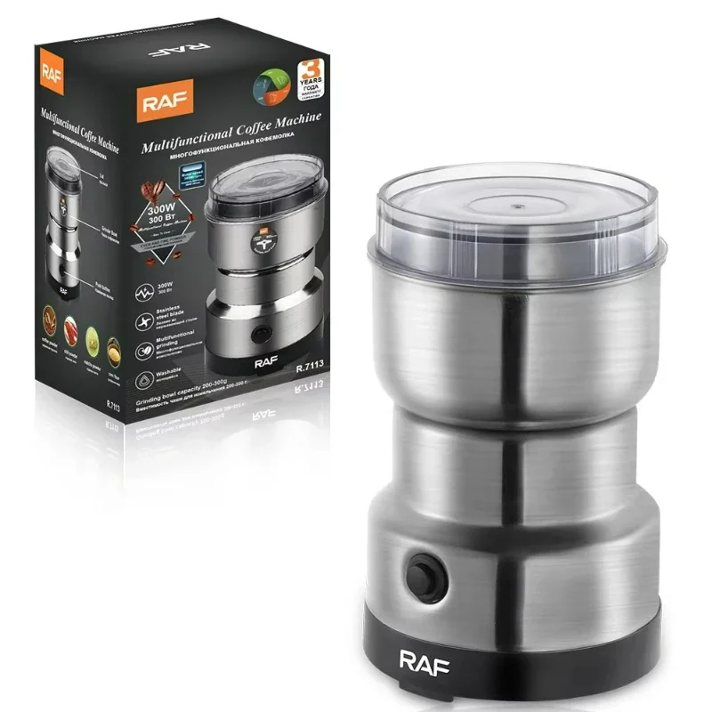 300W 38000rpm Multifunctional Washable Coffee Bean/Pepper/Matcha/Corn Flour Electric Grinder Machine Tool