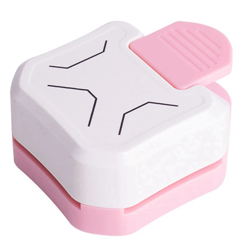 ABXF-3-в-1 инструмент для резки и украшения картона, резак для бумаги, инструмент для обрезки и украшения, многоугольный инструмент для карт «сделай сам»