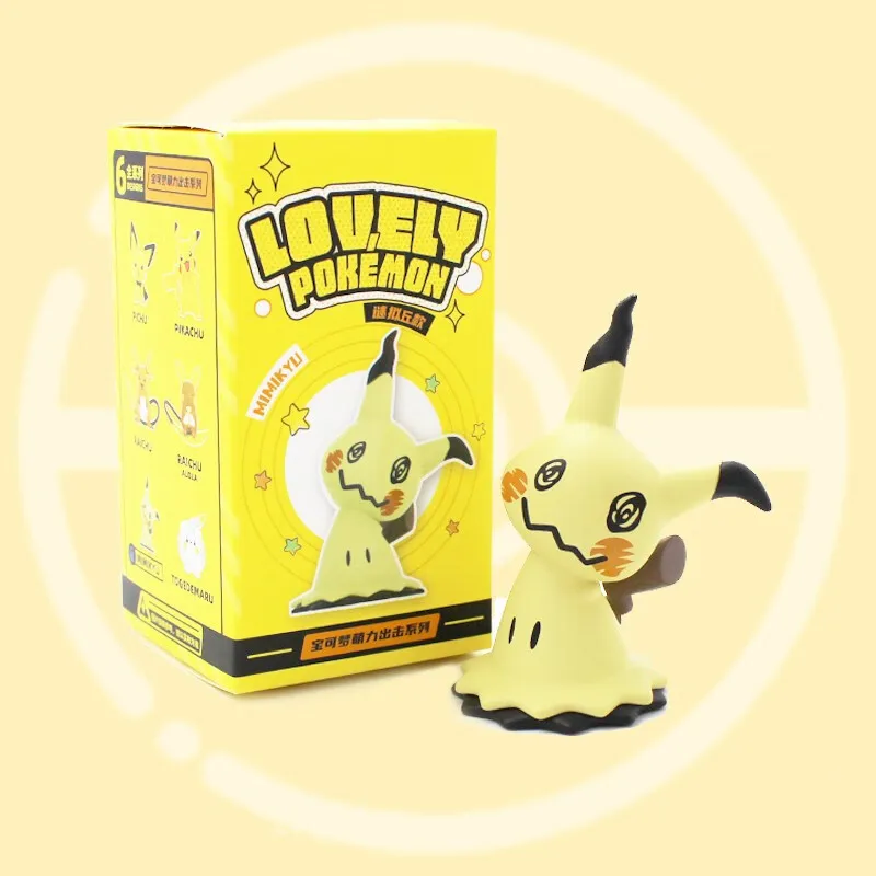 Nieuwe Pokemon Actiefiguren Kawaii Pikachu Pichu Togemaru Alola Raichu Mimikyu Auto Decoratie Anime Figuren Speelgoed Cadeau Voor Kinderen