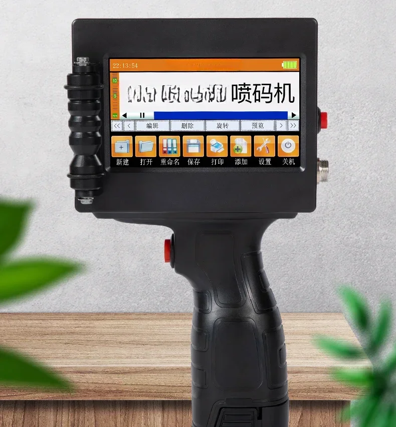 

Bestseller Production Line Online Print Automatically Hand Jet Handheld Thermal Inkjet Printer With Conveyor Belt Sensor And St