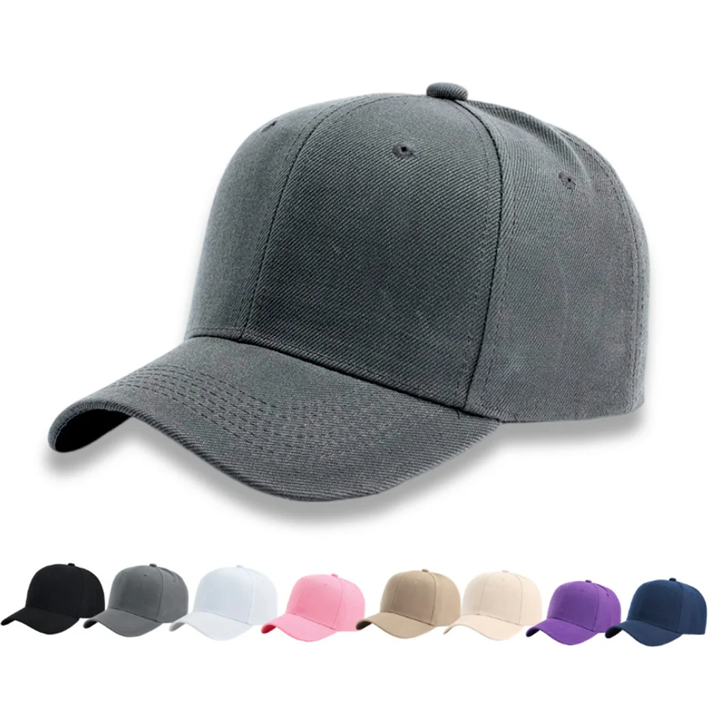 

1PC Solid Classic Baseball Cap Vintage Washed Sunshade Distressed Unisex Hats Outdoor travel Breathable Adjustable Golf Sun Hats