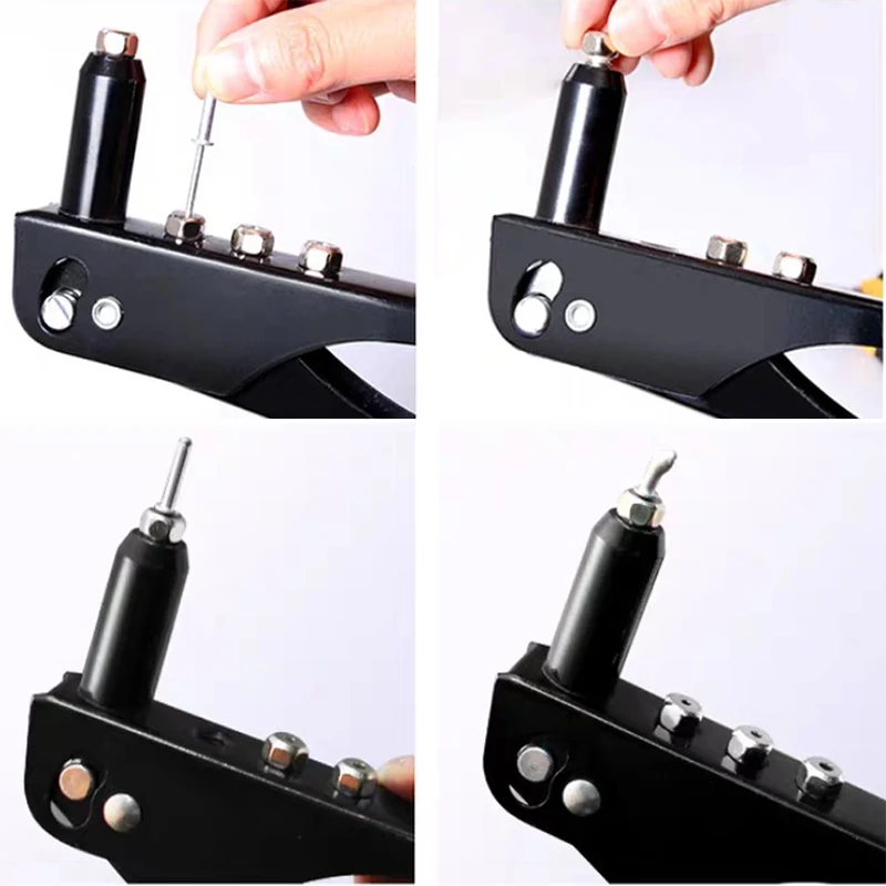 Hand Riveter Gun Riveter Pneumatic Tool for Home Riveting Manual Convenient Rivet Gun