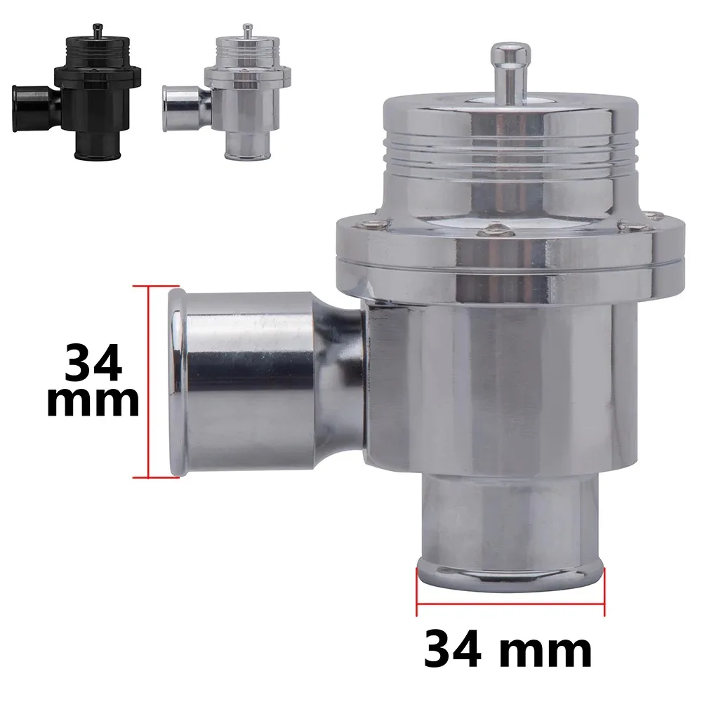 

Universal dump Blow off valve 34mm 25MM BOV (4bar) FOR VW Audi all turbo cars silver ( 2 spring are 14PSI and 7PSI)