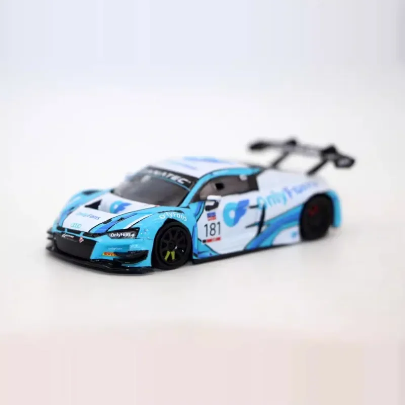 PARA 1:64 2022 Audi R8 Audi LMS legering simulatiemodel, kindercollectie decoratief speelgoed, vakantiecadeaus voor vrienden.