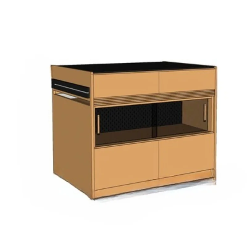 

Household small apartment dining table integrated retractable restaurant simple multi-functional storage locker