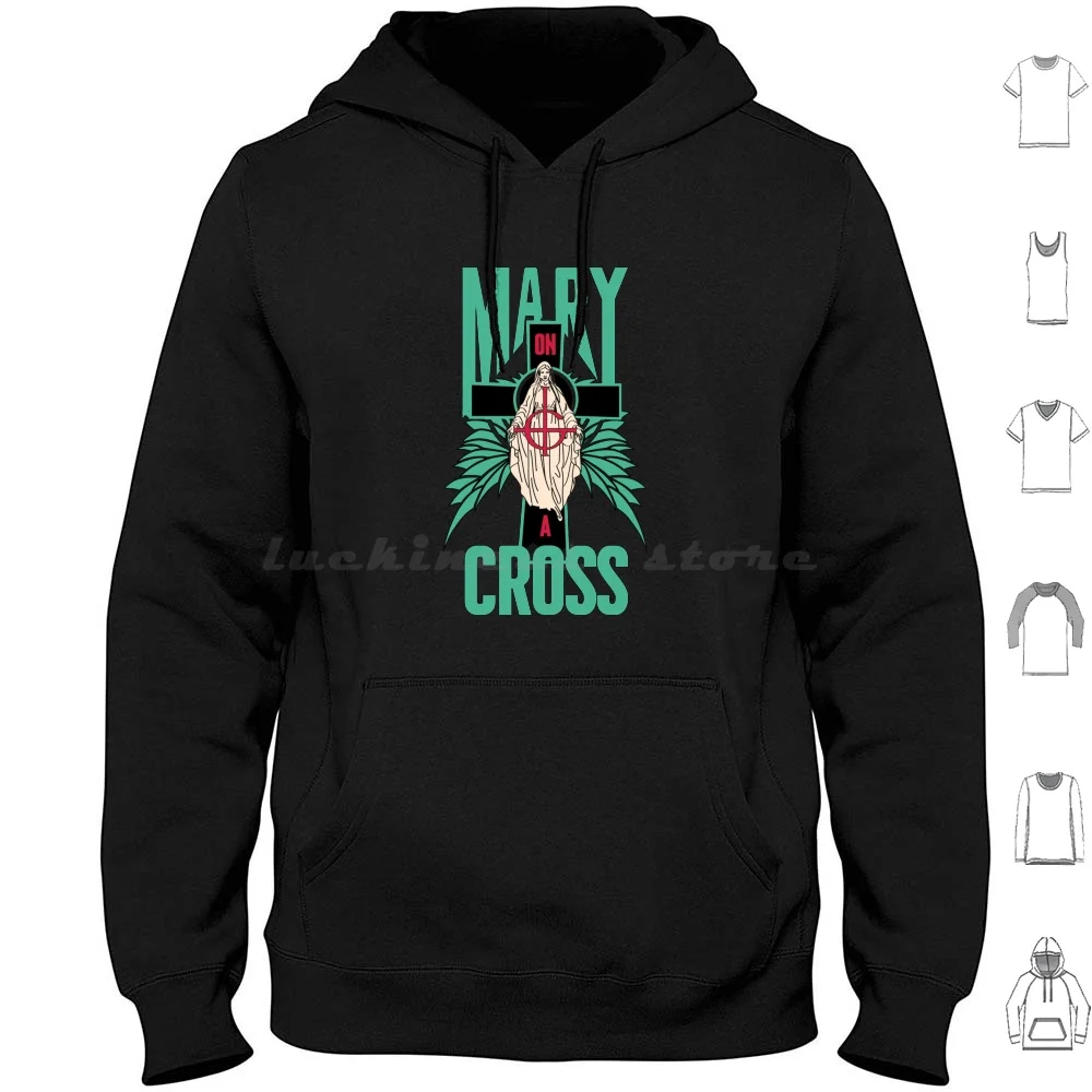 Mary On A Cross Hoodie Cotton Long Sleeve Mary On A Cross The Band Ghost Ghost Bc Papa Emeritus Mary On A Cross Mary On A