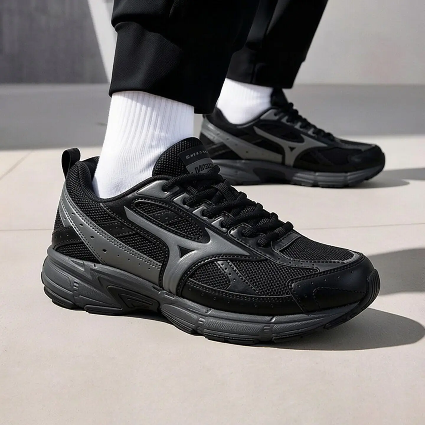 Mizuno Herren- und Damenschuhe Original Neue Stoßdämpfende Fitness-Trainings-Sportschuhe Atmungsaktive Leichte Freizeitlaufschuhe D1Gh2230-01