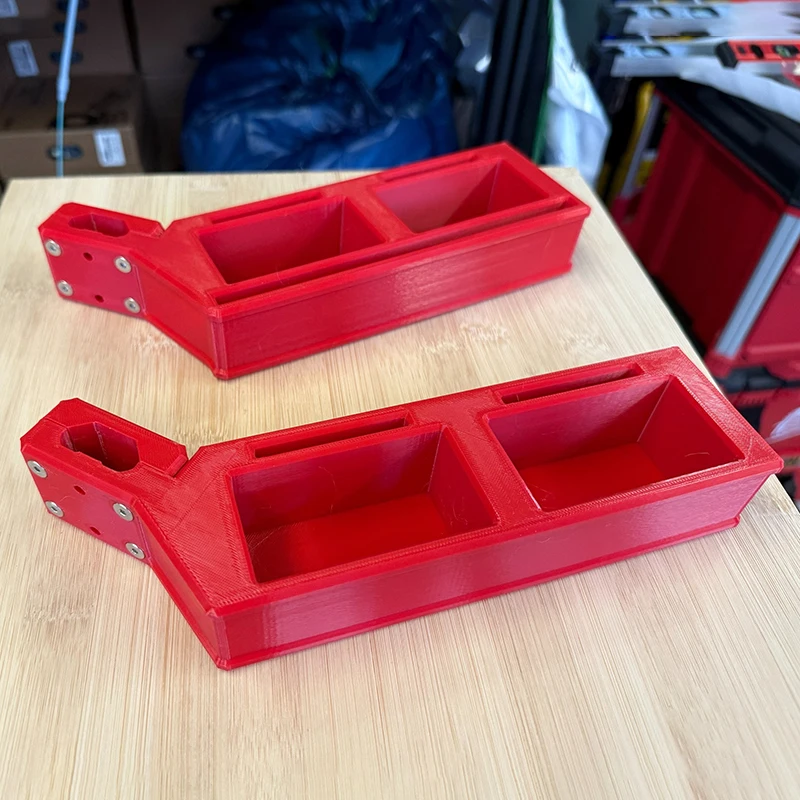 Spirit Level Bracket for Milwaukee‌ Packout Toolbox Multifunctional Tool Box Side Extension Rack DIY Tool Case Conversion Kit