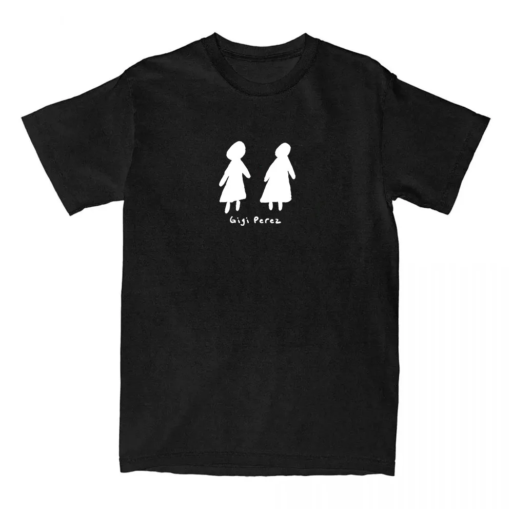 

Gigi Perez Logo White T-Shirt At The Beach, in Every Life 2025 NEW Tshirts Summer Cotton Short Sleeve T Shirt for Women Clothing