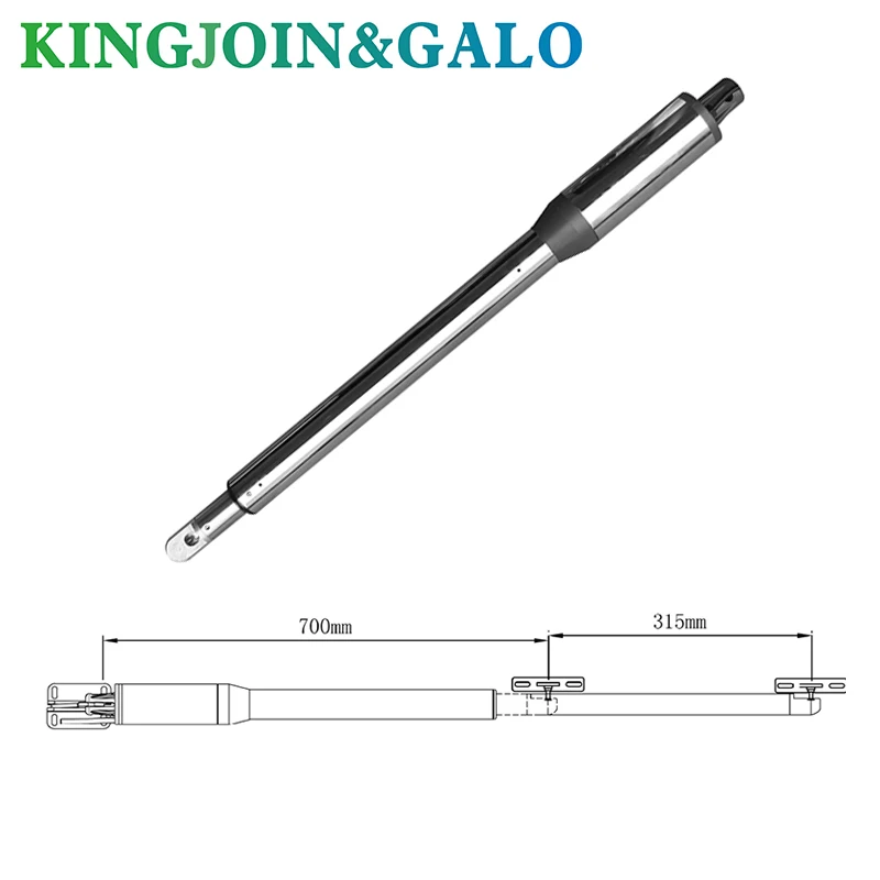 DC24V Điện Tự Động Xoay Cổng Dụng Cụ Mở Nắp Động Cơ Dẫn Động Đơn Kéo Cánh Tay Xoay Cổng Tuyến Tính Thiết Bị Truyền Động Cơ Khí Kính Thiên Văn Thanh