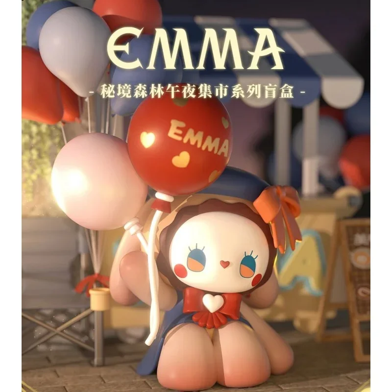 Emma The Secret Forest Midnight Fair Series  Cute Action Anime Figures Kawaii  Toys figure Dolls Gift Toys