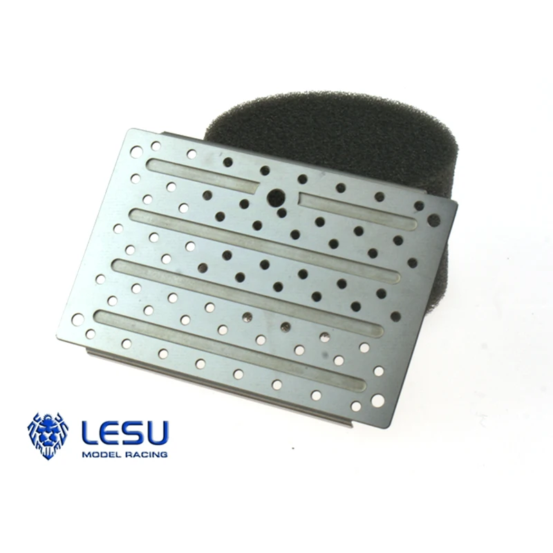 LESU 1/14 Metal Fifth Wheel Footboard For Remote Control Tractor Truck Tamiyaya Car Toys Accessories With Mounting Hole TH02349