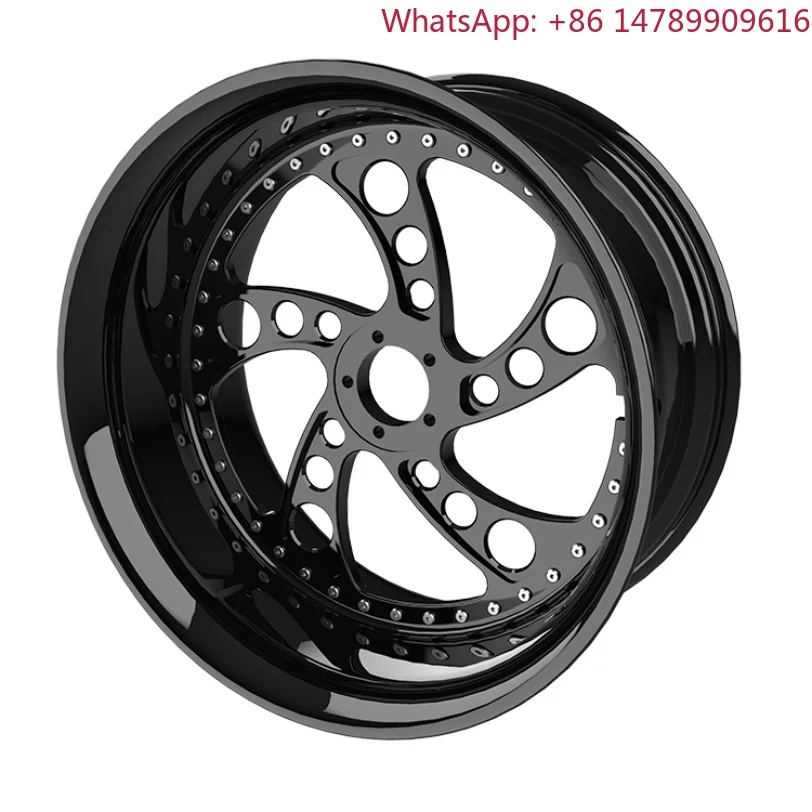 Aluminum Racing Wheel Rims 20x8.5 20x10 PCD5X120 Certified INCA KING RIM 21 For FLTRX Road Glide Custom ReplacementMotorcycle Pa