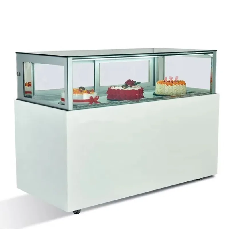 

Bakery showcase Cake Chiller 4/5/6 ft Refrigerated Display showcase Upright Cake showcase Freezer Cake Display Fridge