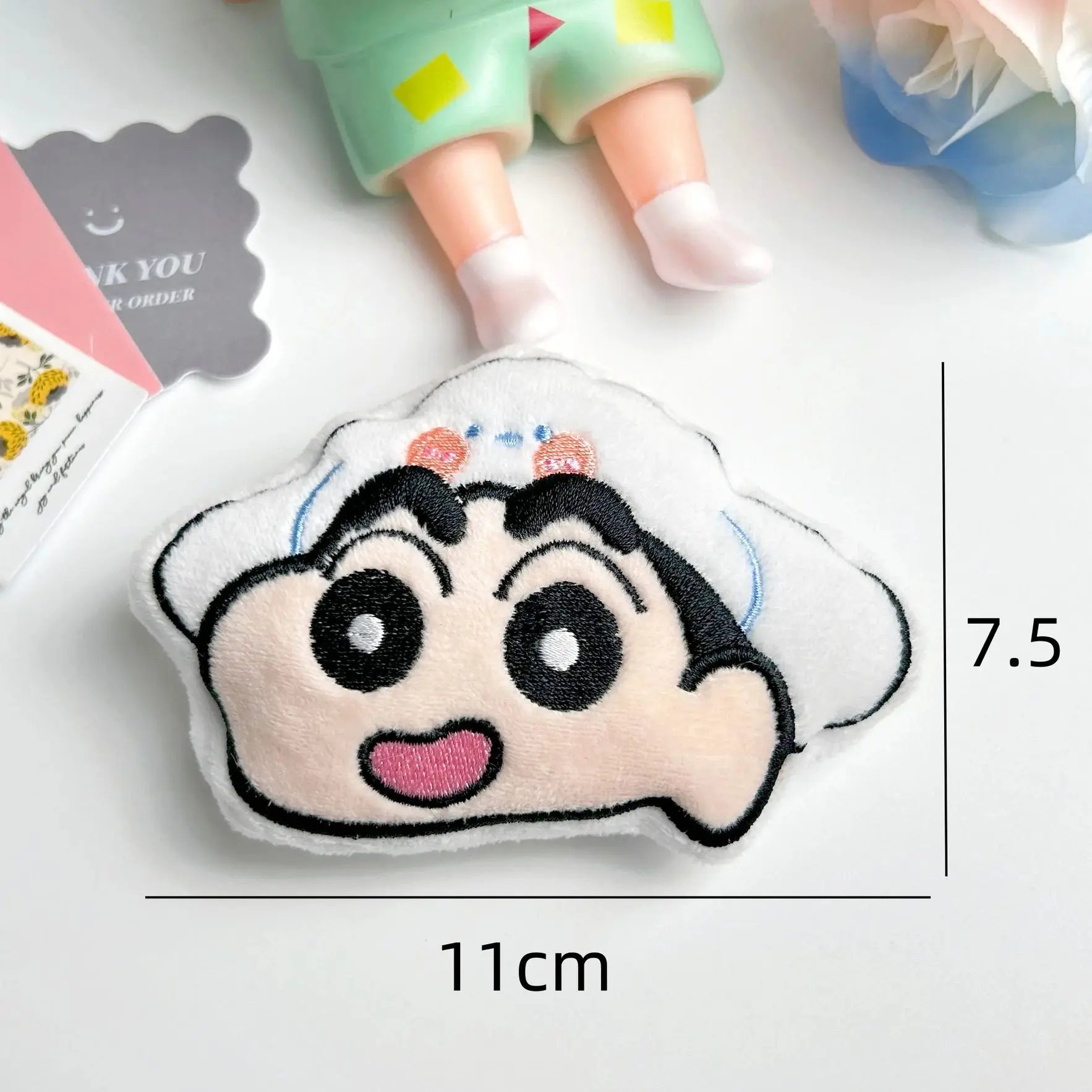 MINISO Crayon Shin-chan Sanrio Ornaments Cinnamoroll My Melody Hello Kitty Pom Pom Purin Pochacoo Kuromi Boy Girl Kids Toys Cute