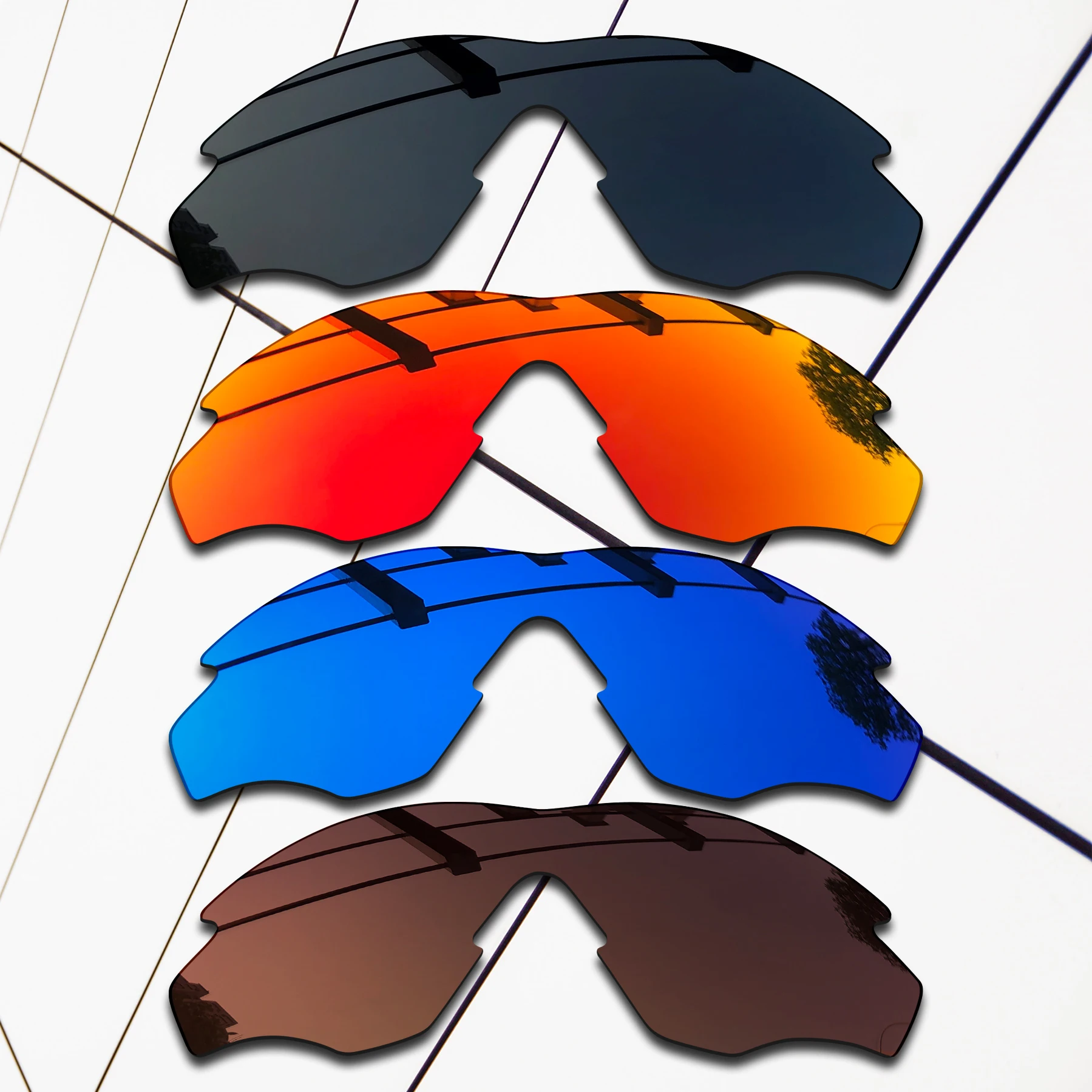 

ELuxonsight Polarized Enhanced Replacement Lenses for Oakley M2 Frame OO9212 | M2 Frame Asian Fit | M2 Frame XL Sunglasses