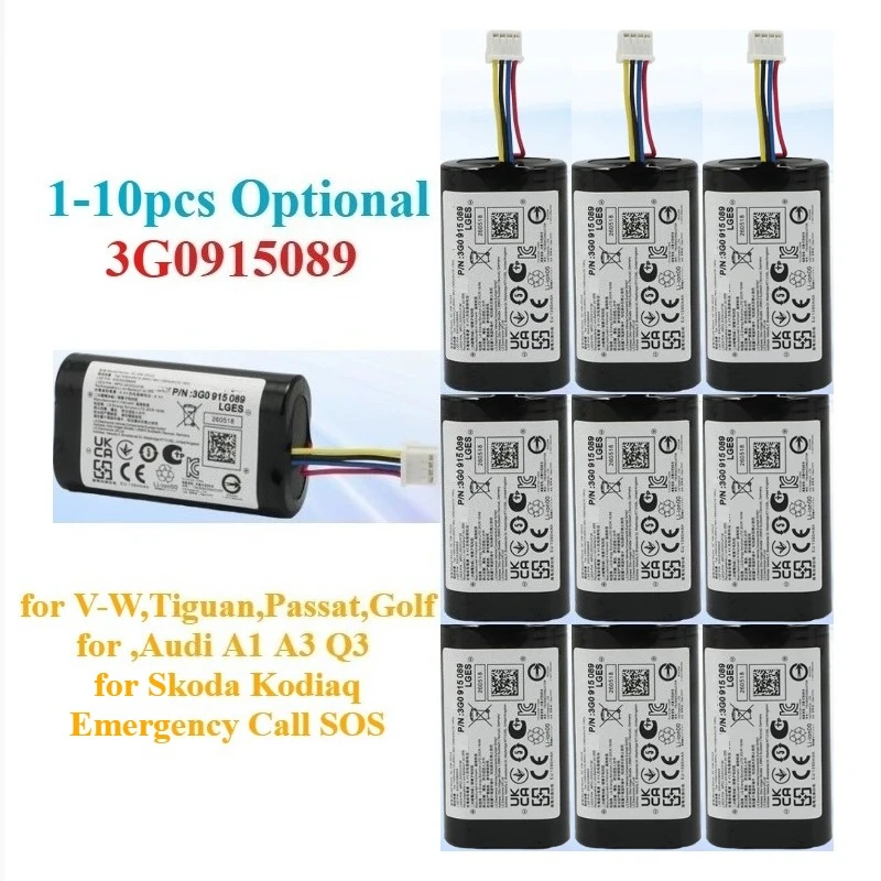 1-10pcs 3G0915089 for V-W-networking Module Backup for Tiguan,Passat,Golf for Audi A1 A3 Q3 for Skoda,Kodiaq Emergency IC chip