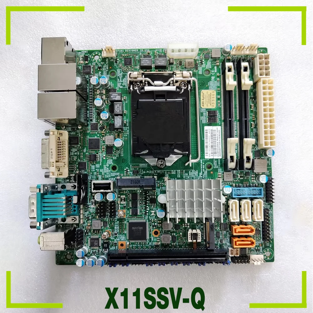 X10SLH-F For Supermicro Server Motherboard X11SSV-Q