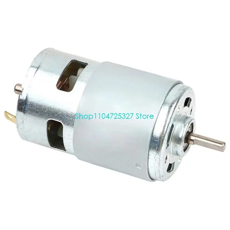 D8KF Solid Alloy 775 Motor 12V 24V High Speed Rotation Low Noise Performances For Electric tool And Industrial Machines