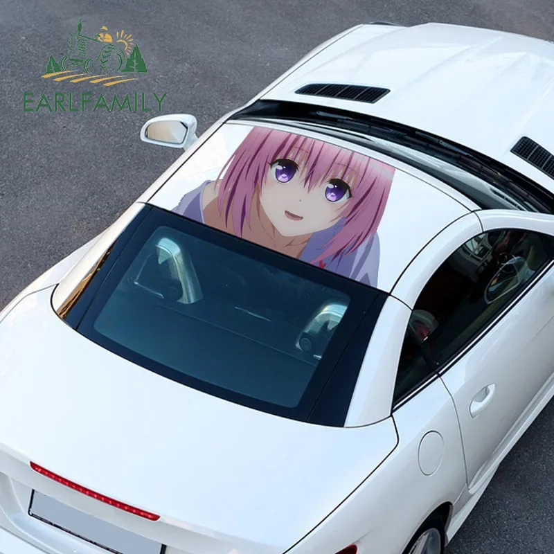 EARLFAMILY 43 cm x 24,1 cm für Anime-Autoaufkleber, wasserdichter Aufkleber, Motorrad, Persönlichkeit, kratzfeste Aufkleber, Dekoration