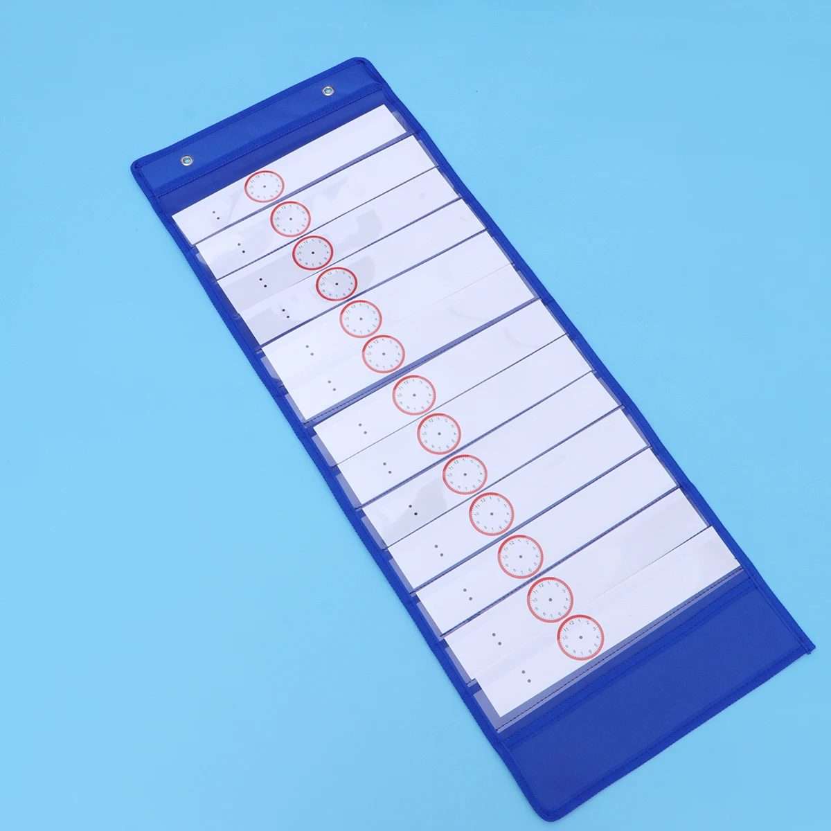 

Transparent Time Schedule Board Students Learning Aids Classroom Accessories Film Pockets Display Daily Timetable Planner