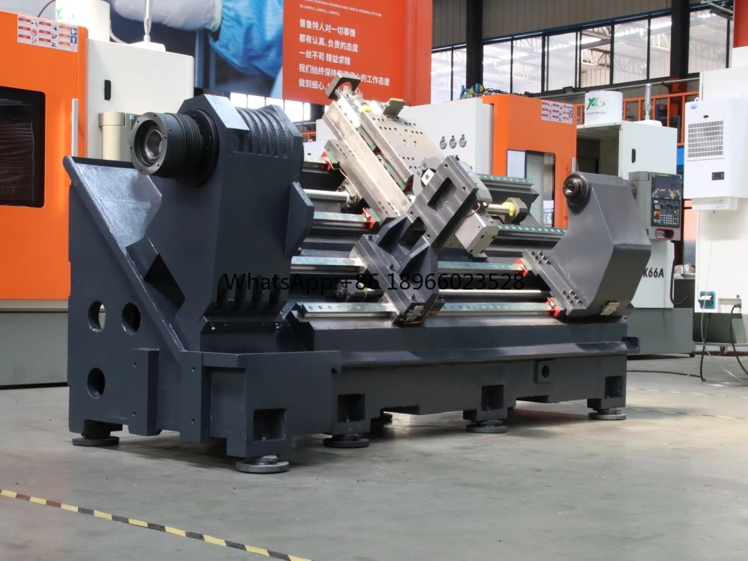 Precision inclined bed CNC lathe Automatic feeder CNC Fanuc Machine Industrial metal CNC lathe TCK6340S