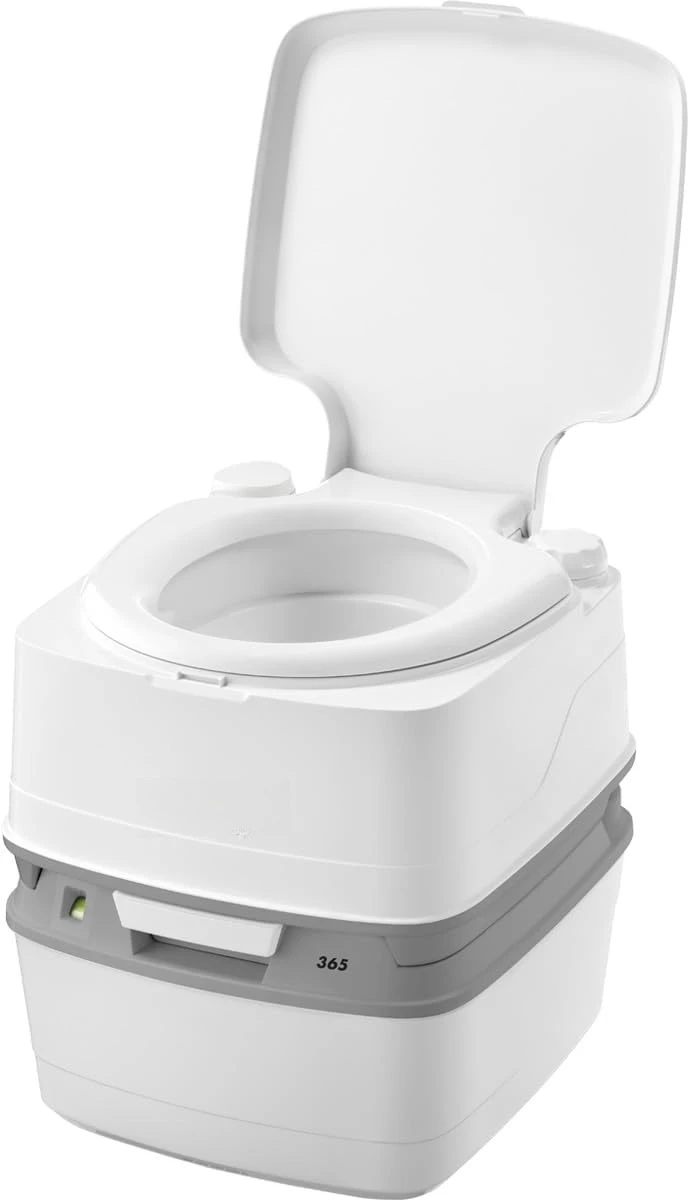 

Portable Toilet (for RV, Marine, Camping, Vans, Trucks, Healthcare) 92820, White