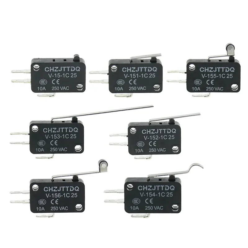 The Micro Switch Travel Switch Limit Switch V-15 V-152 V-153 V-154 V-155 V-156-1c25 10A250V