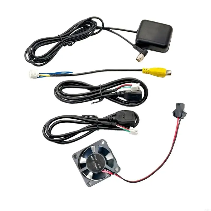 2026 New Comprehensive Car Navigation Wiring Solution Featuring Reverse Camera Line and Double USB Cables for Seamless