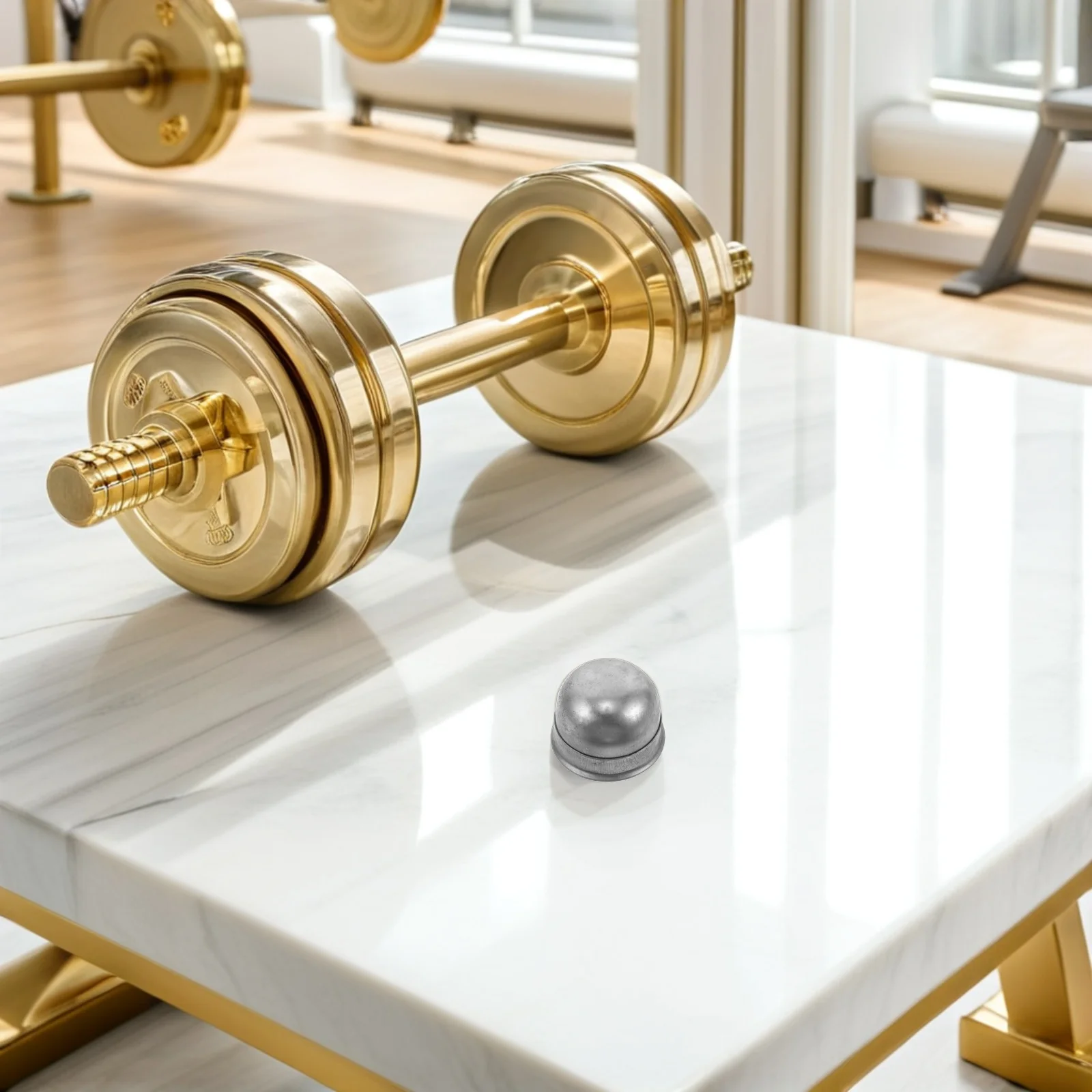 

20Sets 16Mm Stainless Iron Nut Bolt Caps Protective Covers for Outdoor Fitness Equipment Tamper Resistant Dustproof Bolt Cover