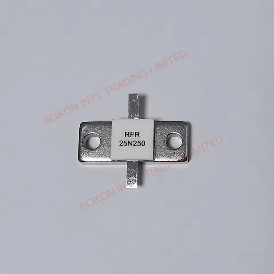 RFR 25-250 25 โอห์ม 250 วัตต์หน้าแปลนตัวต้านทาน RFR 25N250 เปลี่ยน rfp-250-25rm 31a1076f rf power ฟิล์มหนา 250w 25Ω dc-3ghz rfr25