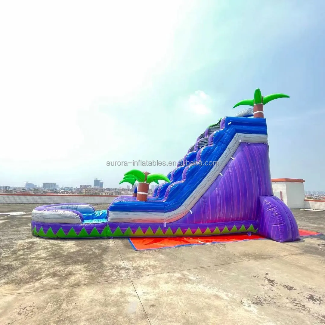 Commercial Kids Jumping Jungle Slide Inflatable Water Slide  Inflatable Water Slide On Sale